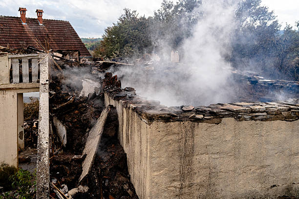 Professional Fire Damage Removal technician working in Folsom, PA